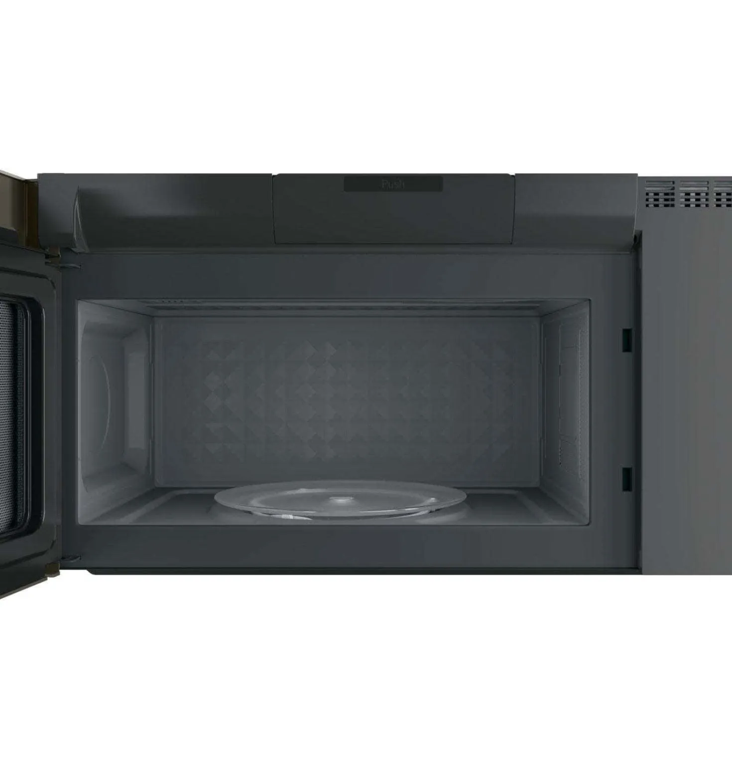 GE Profile Micro-ondes/hotte 2,1 pi3, Ardoise, 30", 400