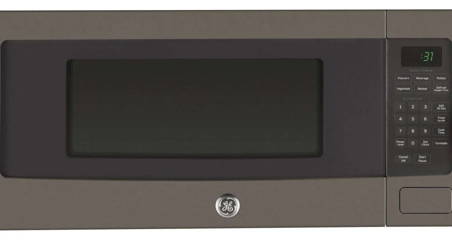 GE Profile Micro-ondes 1,1 pi3 Ardoise24" PEM10SLFC