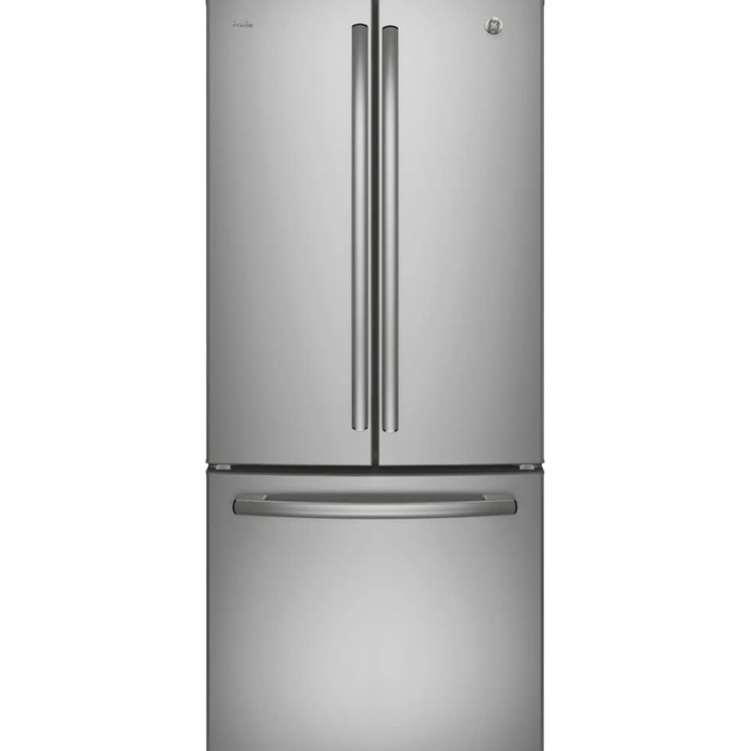GE Profile Réfrigérateur 20,8 pi3 30 po Acier inoxydable Congélateur en bas, Portes françaises - PNE21NYRKFS