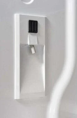 GE Profile Réfrigérateur 20,8 pi3 30 po Blanc Congélateur en bas, Portes françaises - PNE21NGLKWW