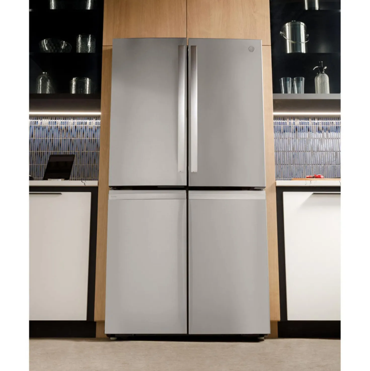 GE Profile Réfrigérateur 28,4 pi3 36 po Inox Portes françaises - PAD28BYTFS