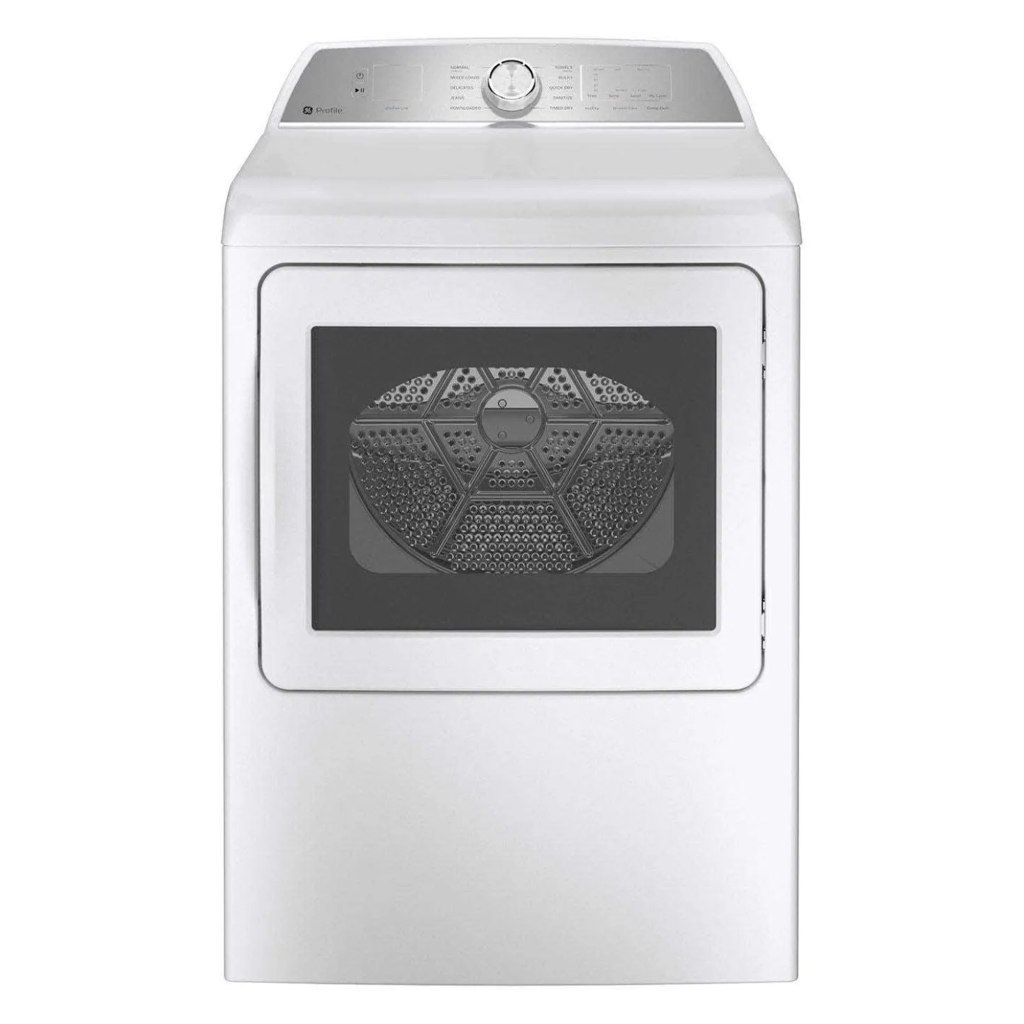 GE Profile Sécheuse Chargement frontal BLANC 28" - PTD60EBMRWS
