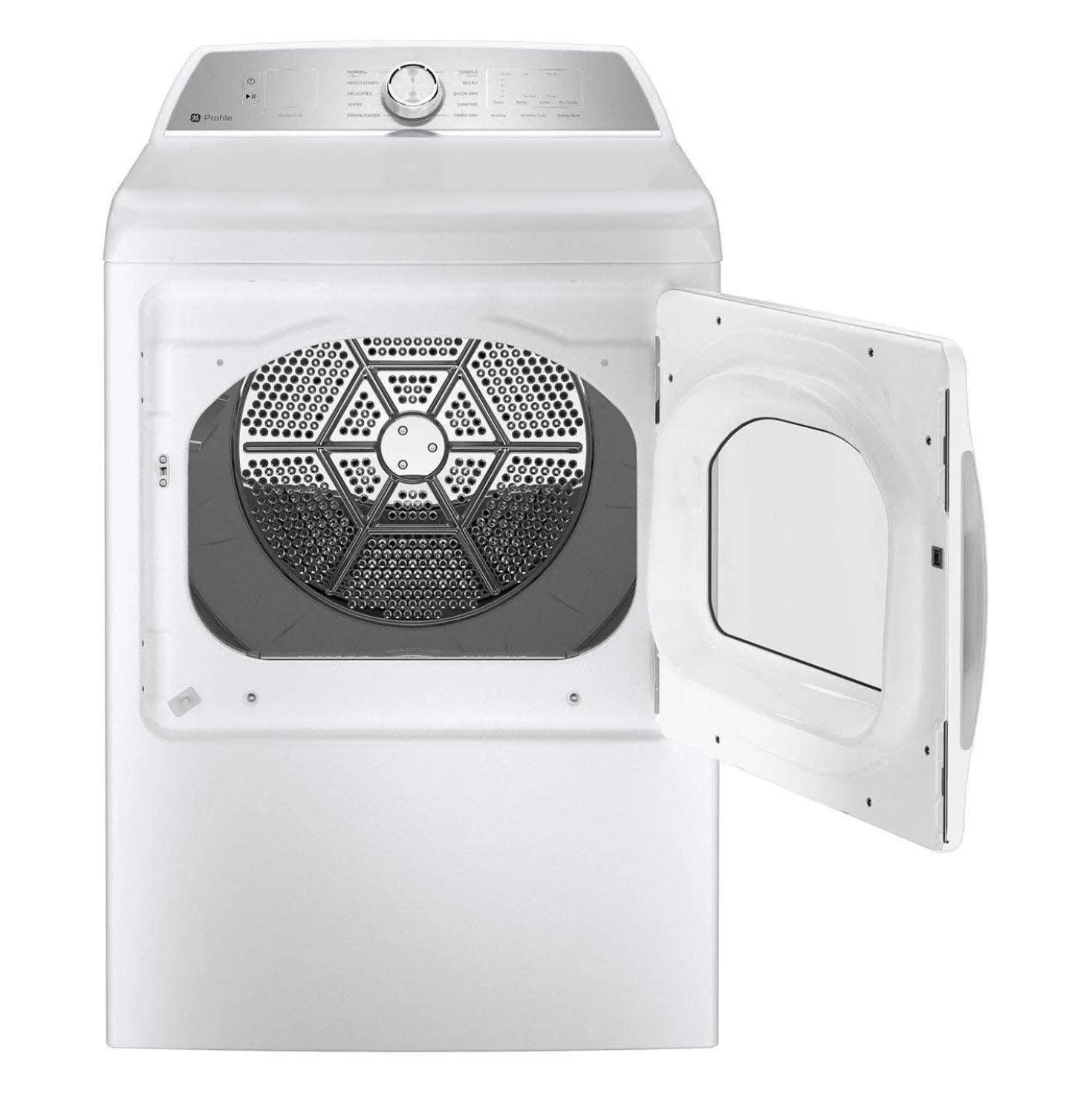 GE Profile Sécheuse Chargement frontal BLANC 28" - PTD60EBMRWS