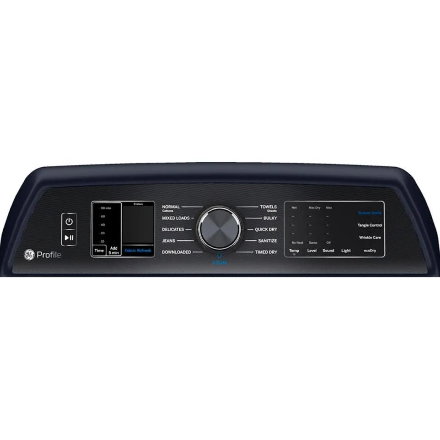 GE Profile Sécheuse Chargement frontal Bleu saphir 28" - PTD90EBMTRS