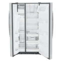 GE Réfrigerateur 23 pi3 33 po Acier inoxydable Côte à côte - GSS23GYPFS