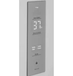 GE Réfrigérateur 17,7 pi3 31 po Acier inoxydable Congélateur en bas - GBE17HYRFS