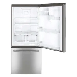 GE Réfrigérateur 21 pi3 30 po Acier inoxydable Congélateur en bas - GDE21DYRKFS