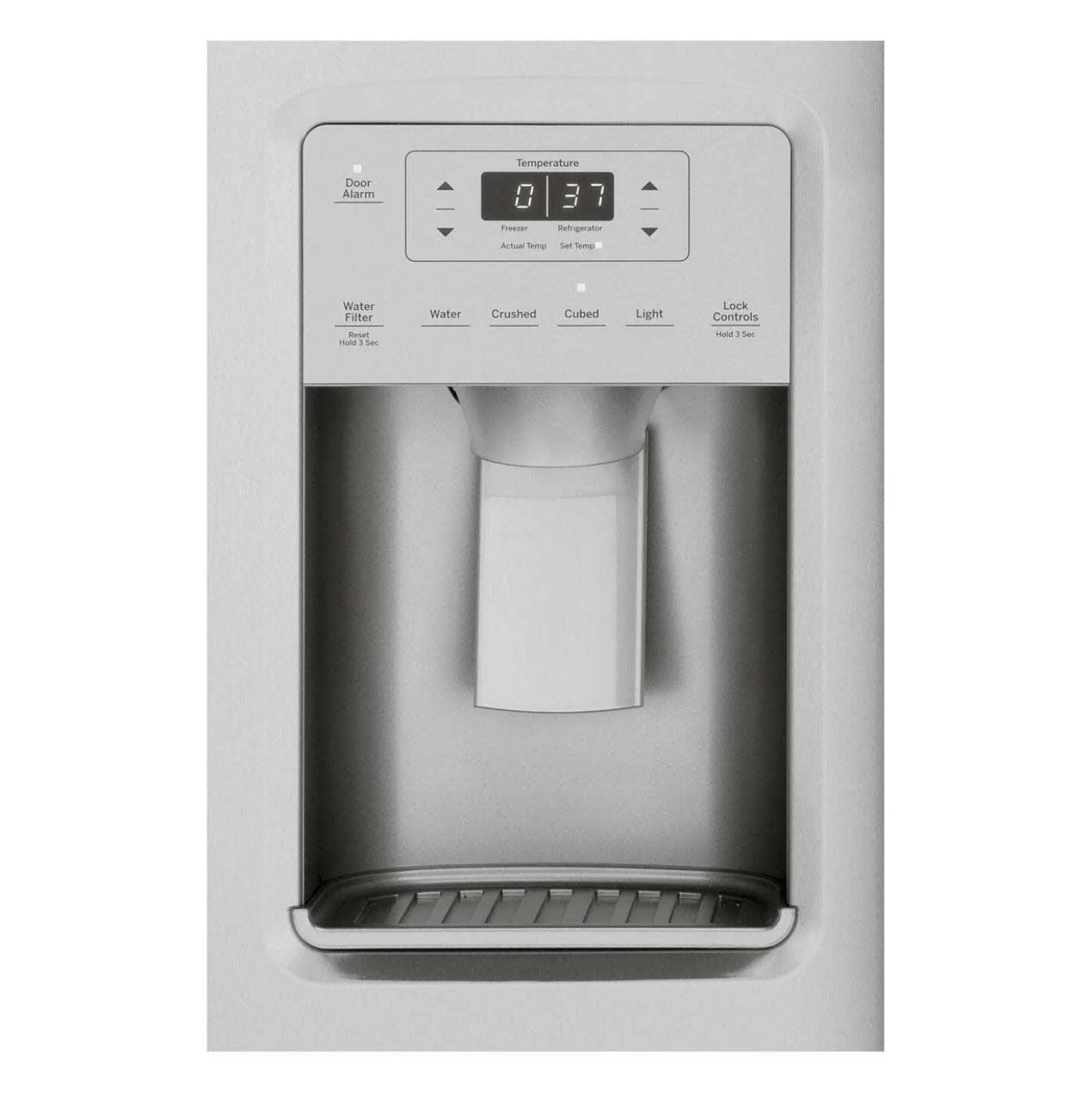 GE Réfrigérateur 25,1 pi3 36 po Acier inoxydable Côte à côte - GSS25IYNFS