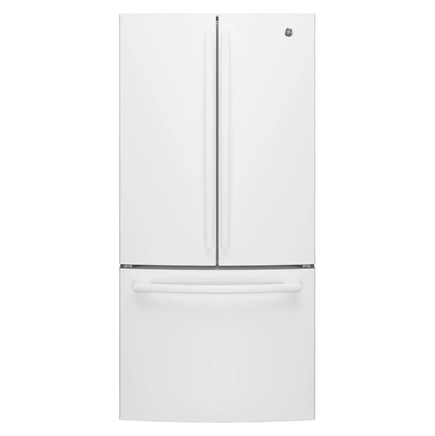 GE Réfrigérateur 18,6 pi3 33 po Blanc Congélateur en bas - GWE19JGLWW