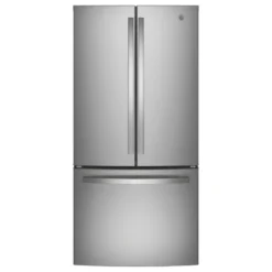GE Réfrigérateur 24,7 pi3 33 po Inox Portes françaises - GNE25JYKFS