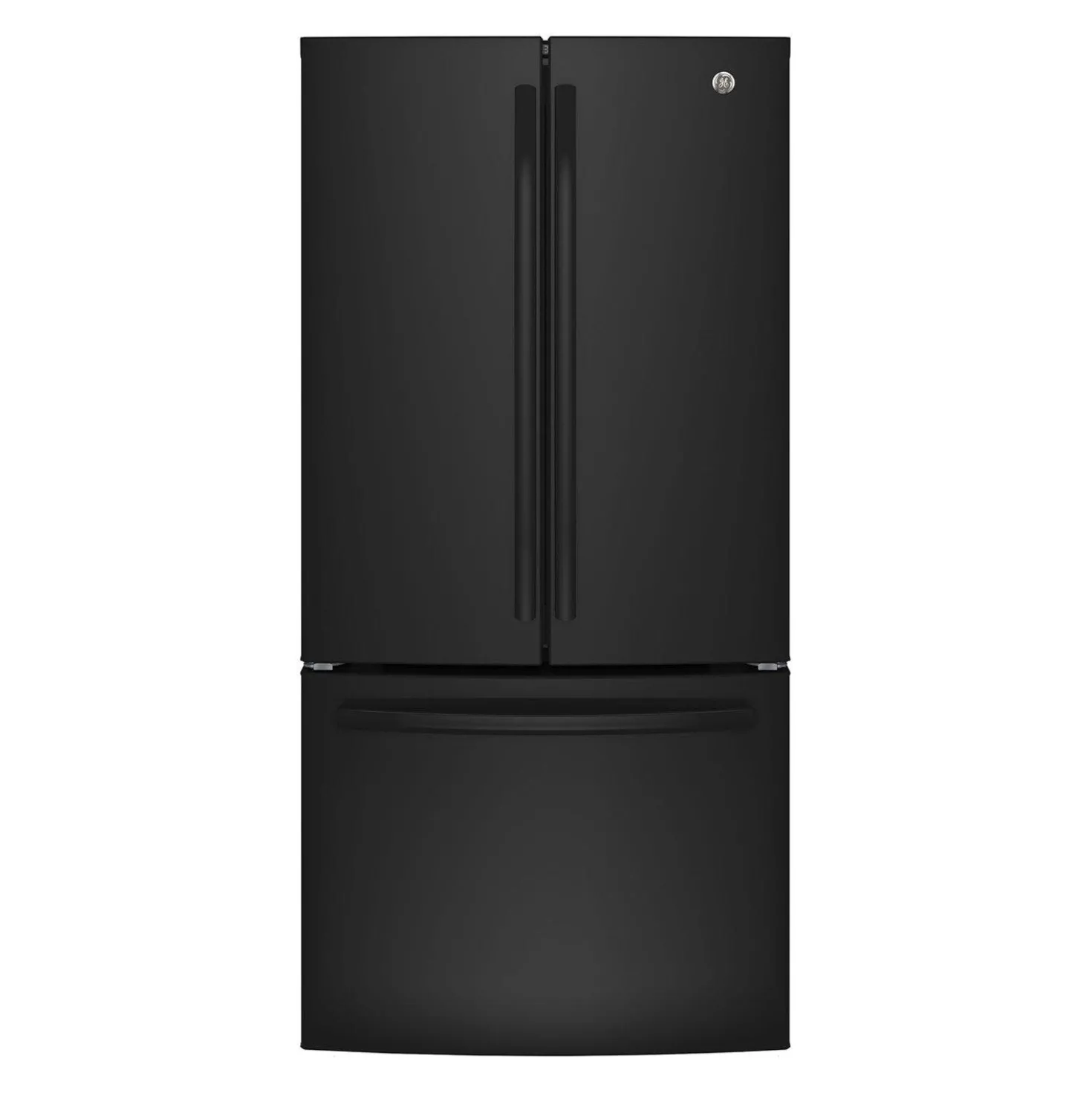 GE Réfrigérateur 18,6 pi3 33 po Noir Congélateur en bas - GWE19JGLBB