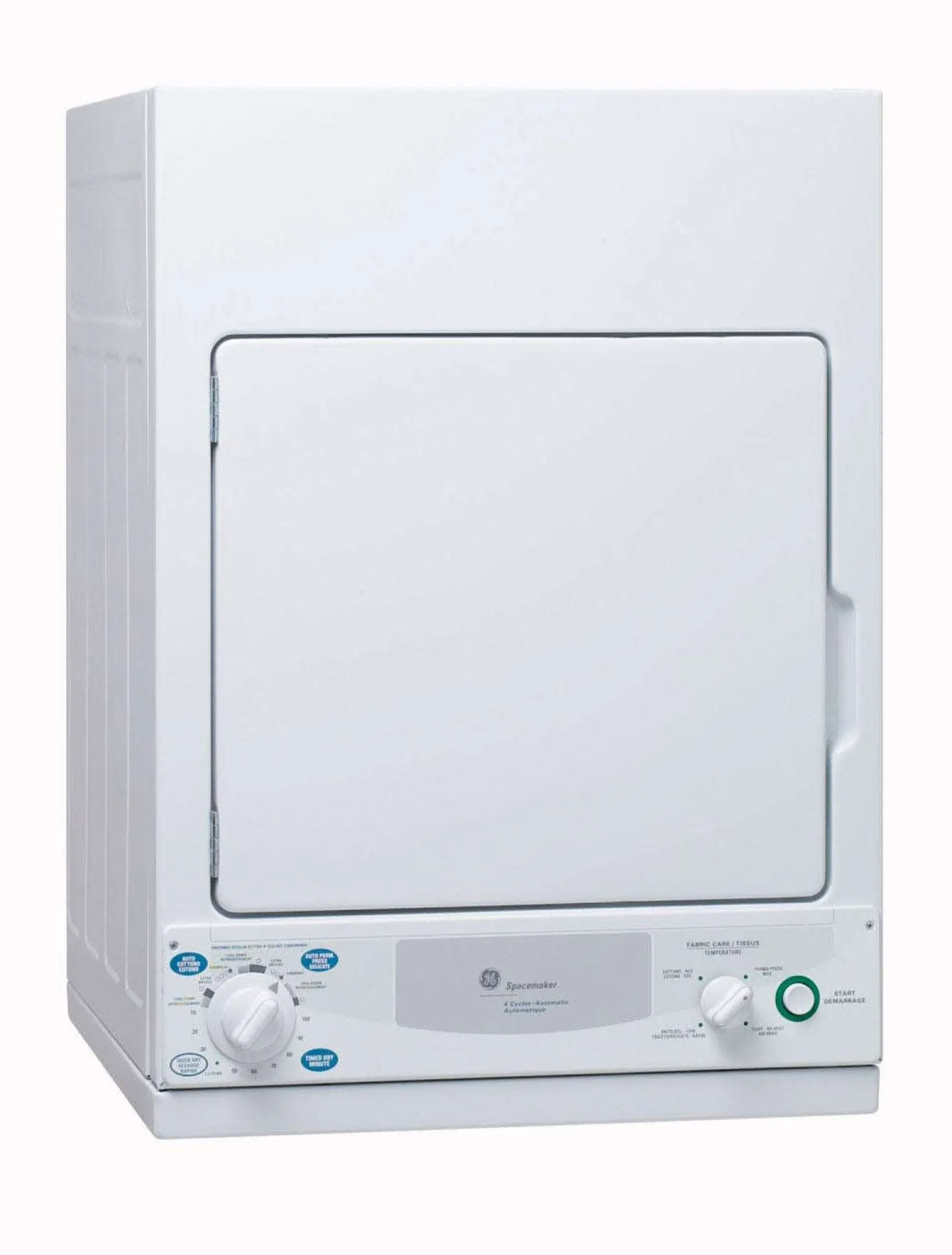 GE Sécheuse 3,6 pi3 Chargement frontal Blanc 24" - PCKS443EBWW
