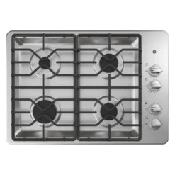 GE Table de cuissonAcier inoxydable 30" Gaz Acier inoxydable - JGP3030SLSS