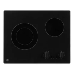 GE Table de cuisson Vitrocéramique Noir 21" Électrique Noir - JP3021DPBB