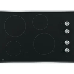 GE Table de cuisson Vitrocéramique Noir 30" Noir - JP3030SWSS