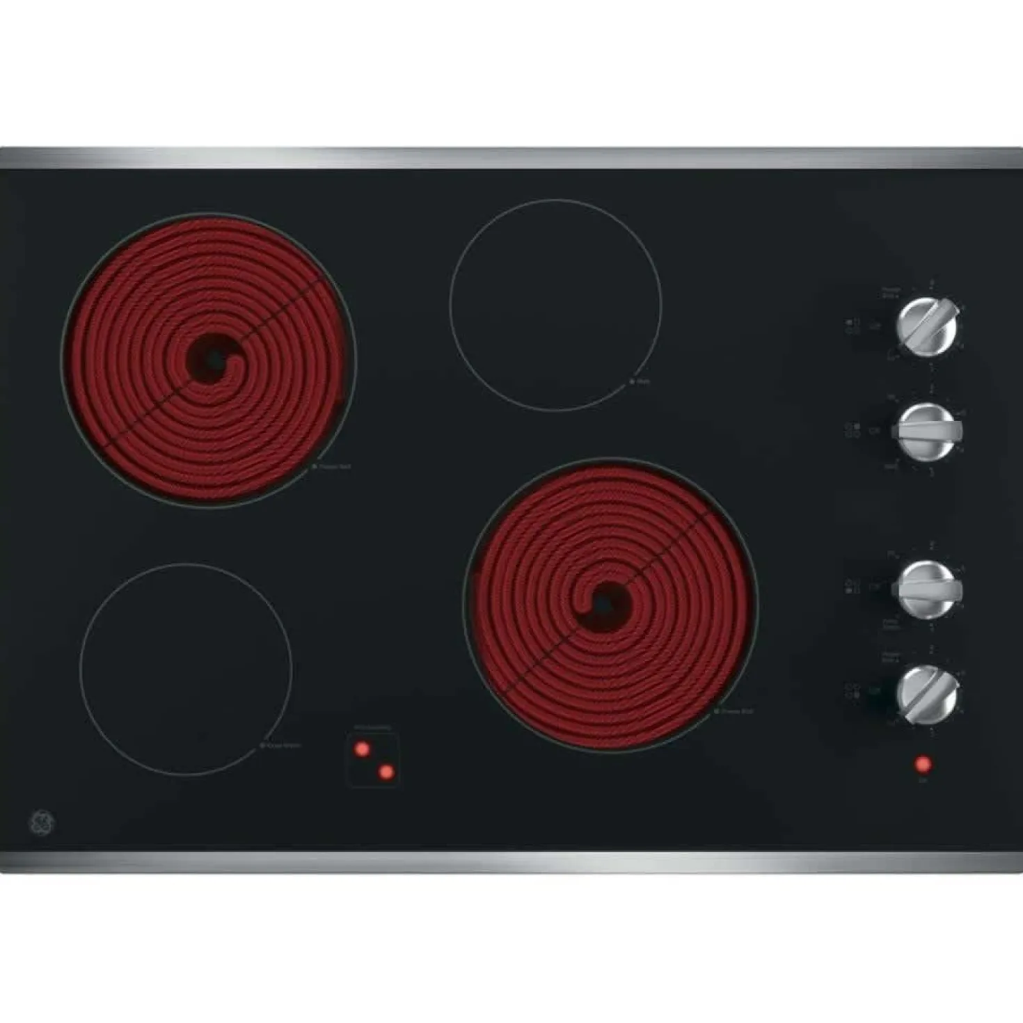 GE Table de cuisson Vitrocéramique Noir 30" Noir - JP3030SWSS