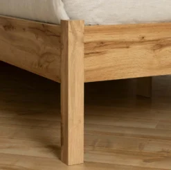 Grand lit avec rangement 2 tiroirs et tête de lit (60