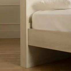 Grand lit avec rangement 2 tiroirs et tête de lit (60