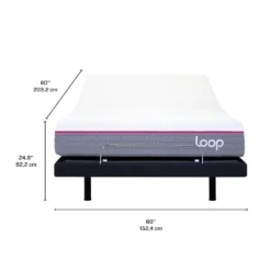 Grand lit électrique avec matelas loop (60
