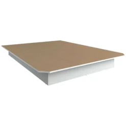 Grand lit plateforme (60")