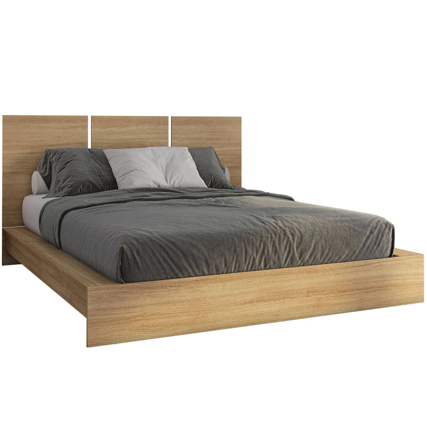 Grand lit plateforme (60")