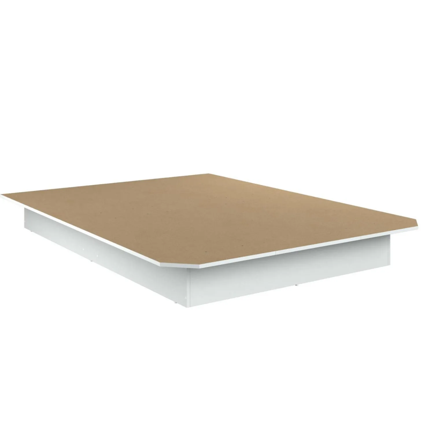 Grand lit plateforme (60'')