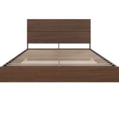 Grand lit plateforme avec tête de lit (60") - Nexera