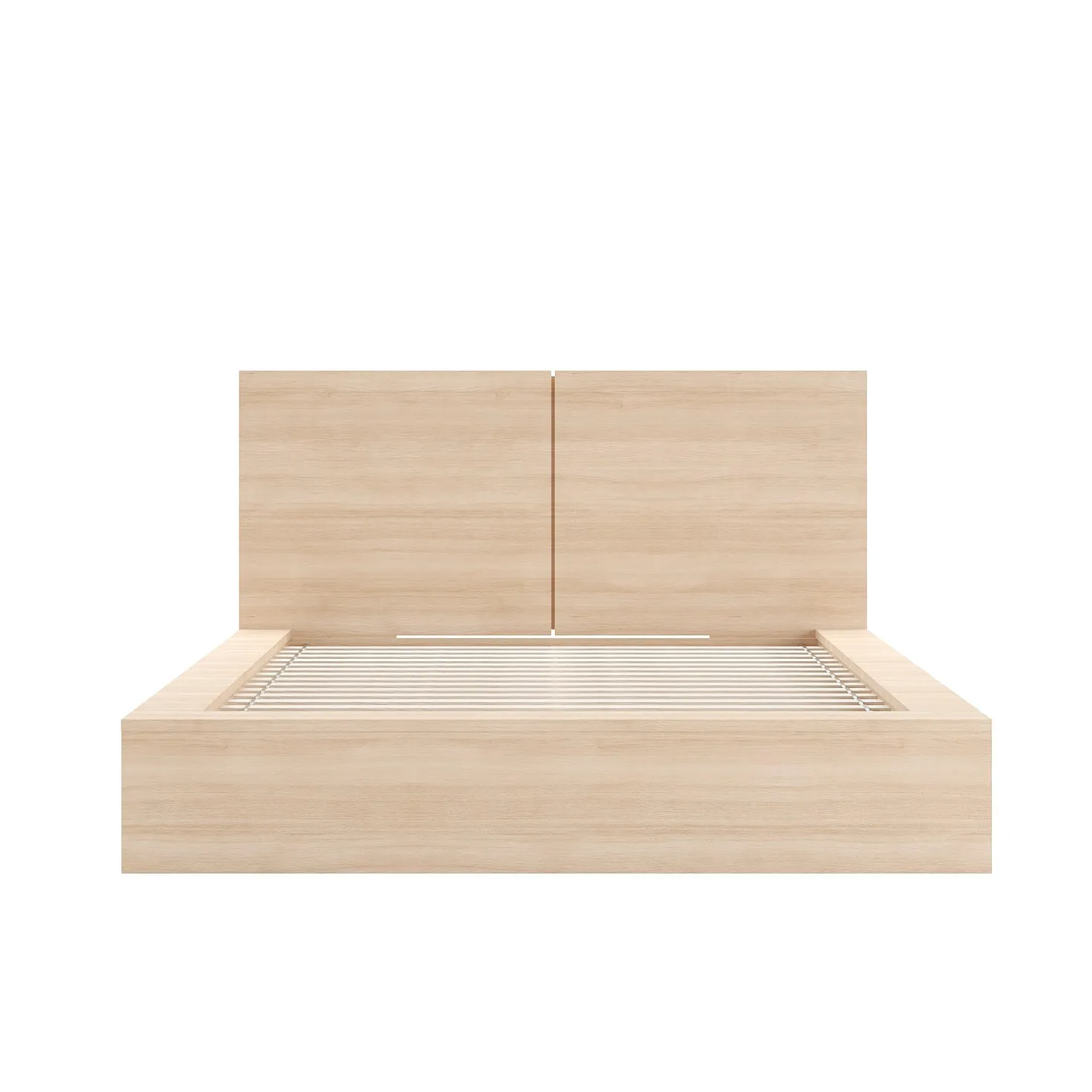 Grand lit plateforme avec tête de lit (60") - Nexera