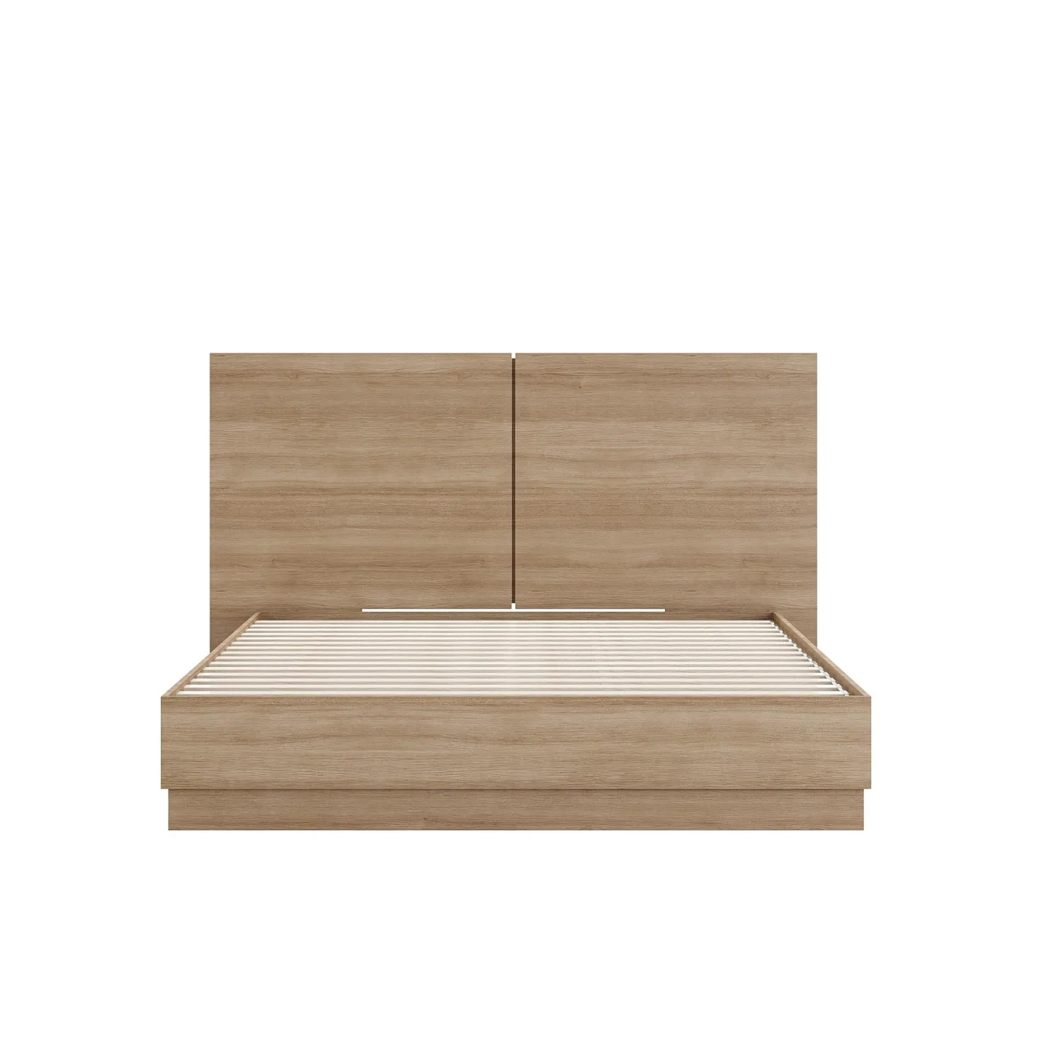 Grand lit plateforme avec tête de lit (60") - Nexera