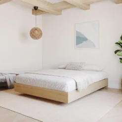 Grand lit plateforme (60