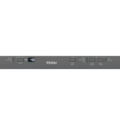HAIER Lave-vaisselle 18 po Encastré Acier inoxydable 18