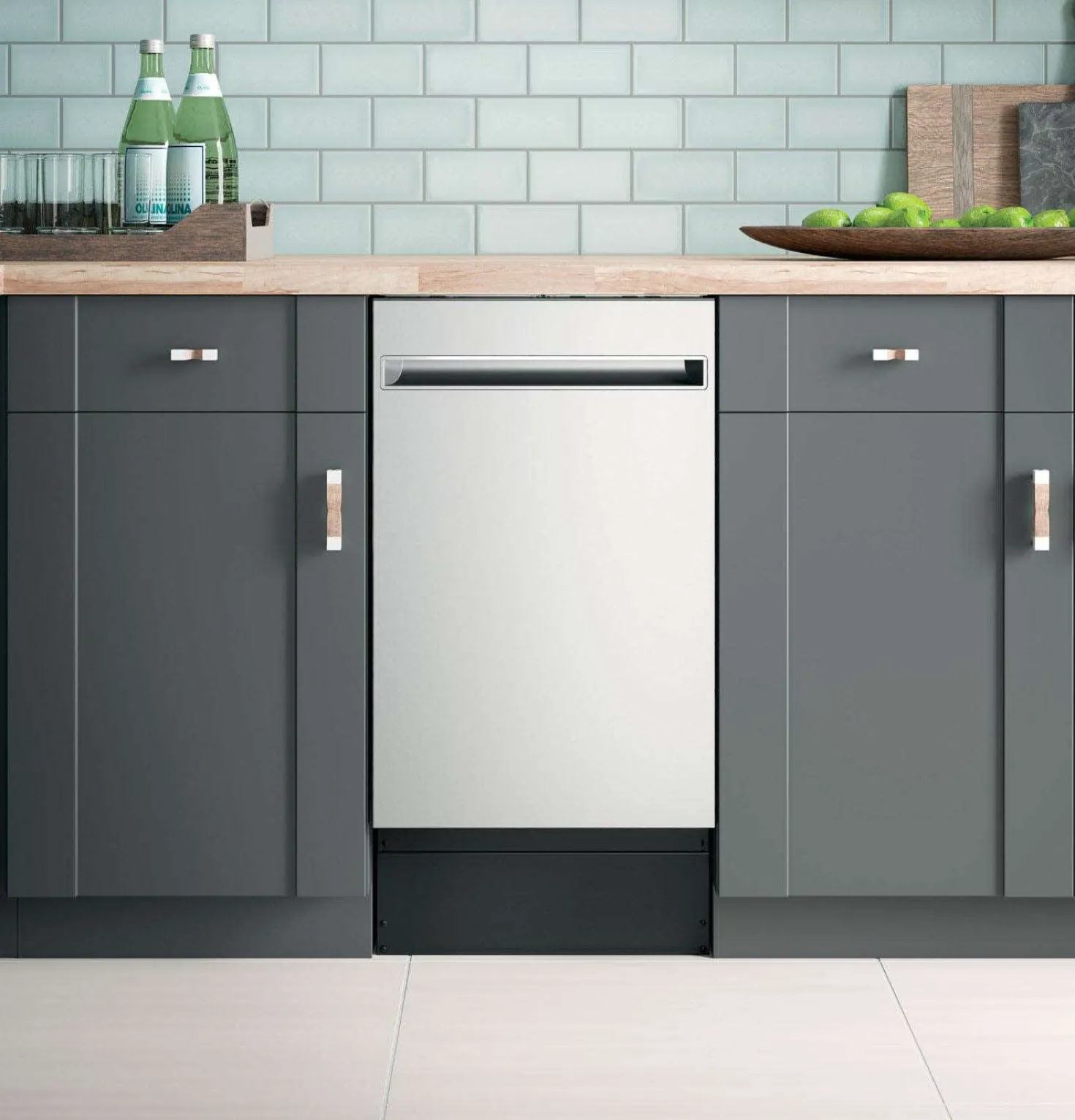 HAIER Lave-vaisselle 18 po Encastré Acier inoxydable 18" 47dB - QDT125SSLSS