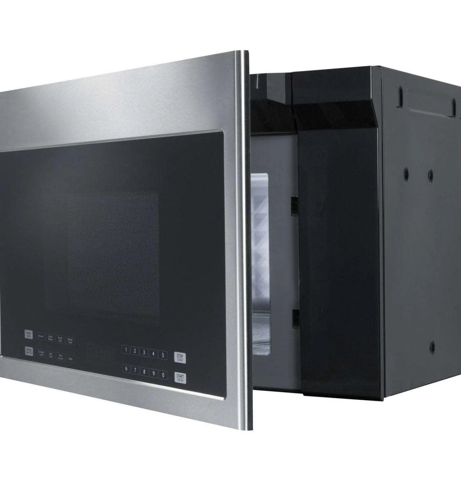 HAIER Micro-ondes/hotte 1,4 pi3, Noir, 24", 300