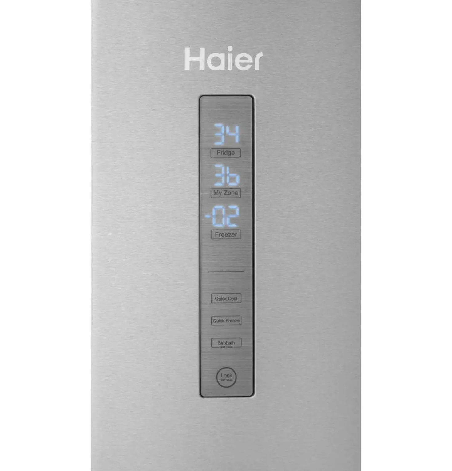 HAIER Réfrigérateur 15 pi3 28 po Acier inoxydable Congélateur en bas - HRB15N3BGS