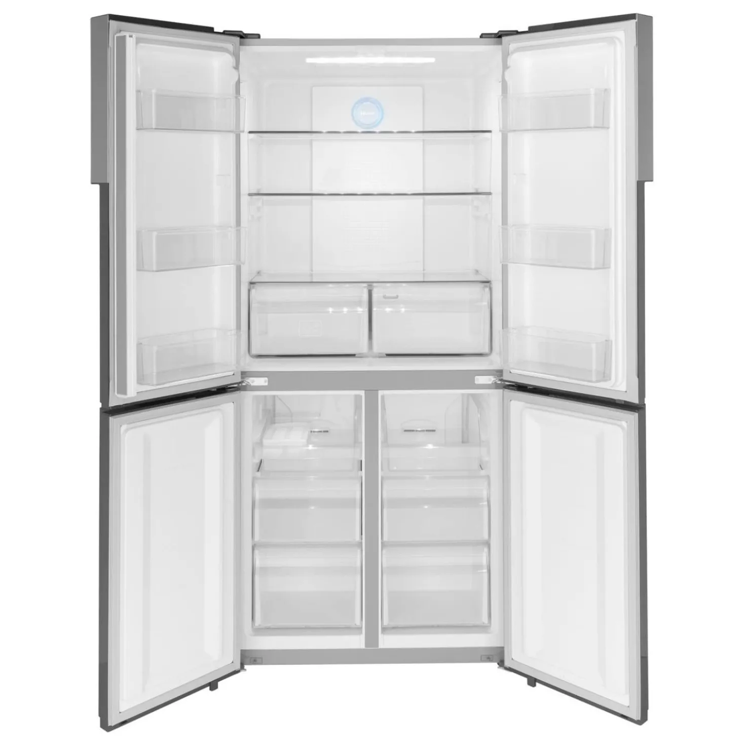 HAIER Réfrigérateur 16,8 pi3 33 po Inox Portes françaises - QHE16HYPFS