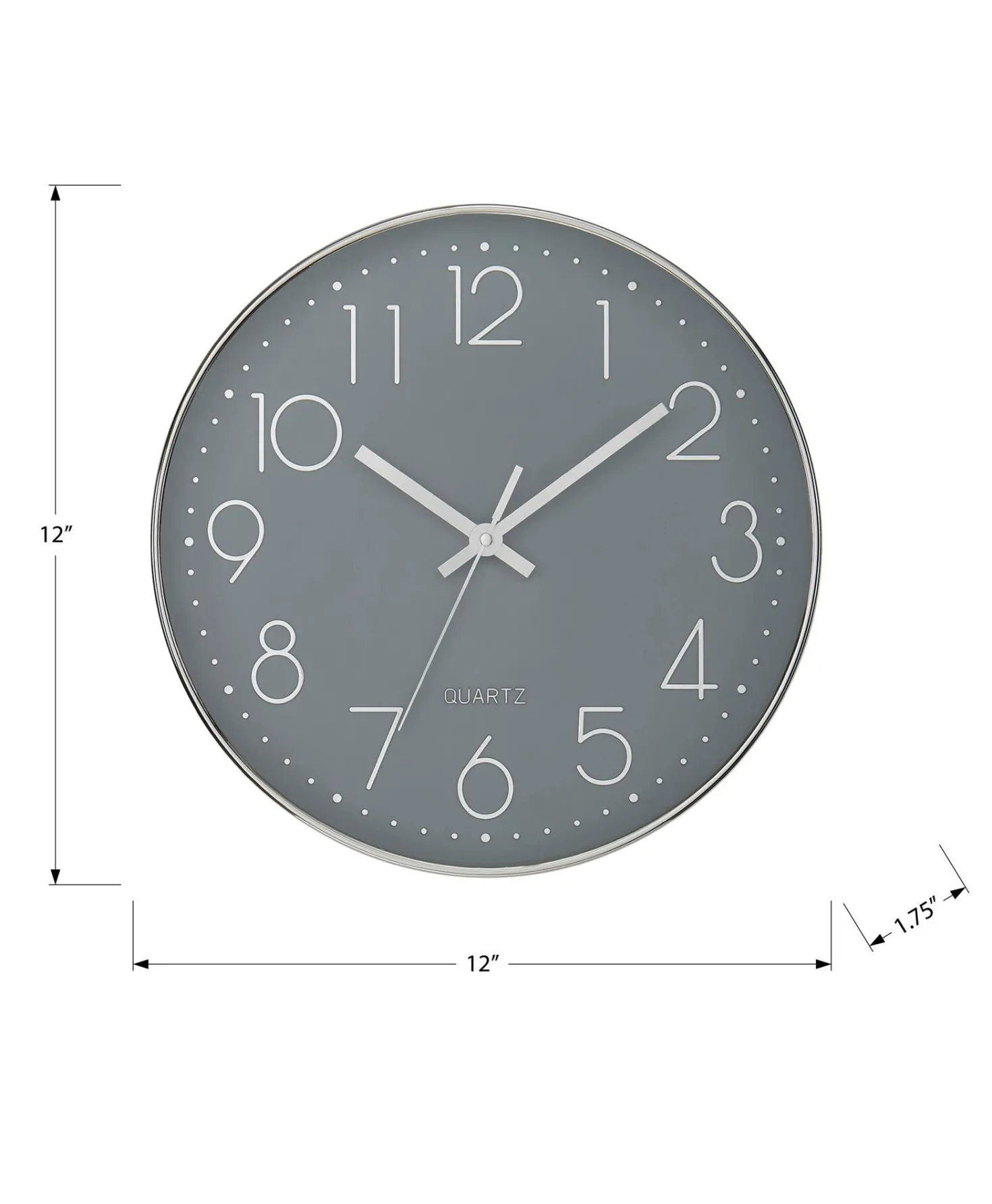 Horloge murale 12"