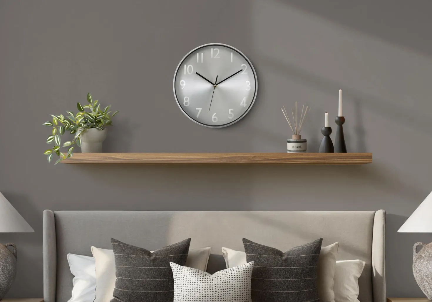 Horloge murale 12"