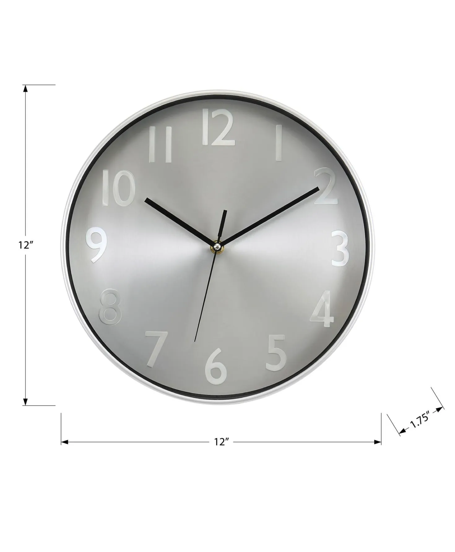 Horloge murale 12"
