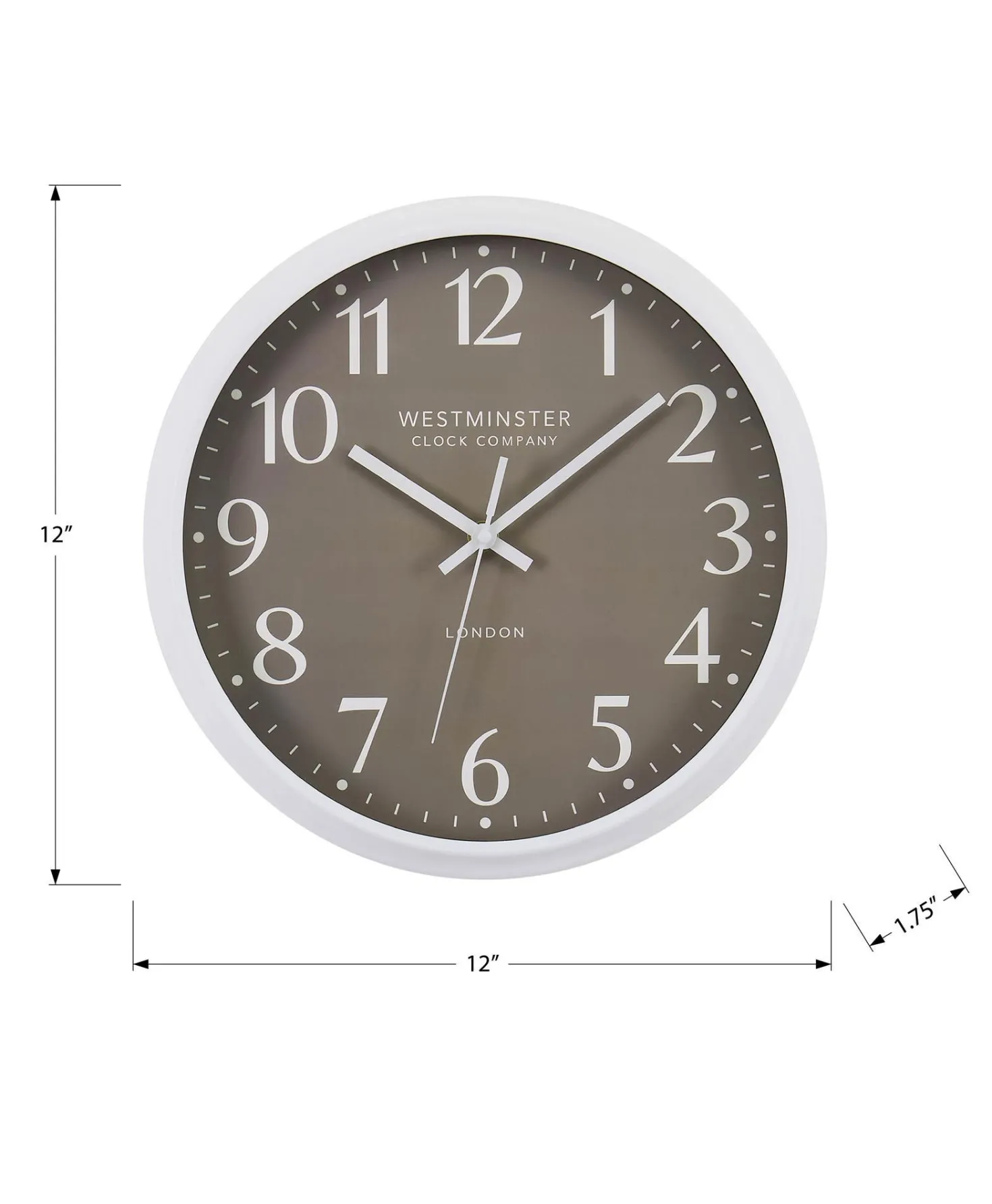 Horloge murale 12"