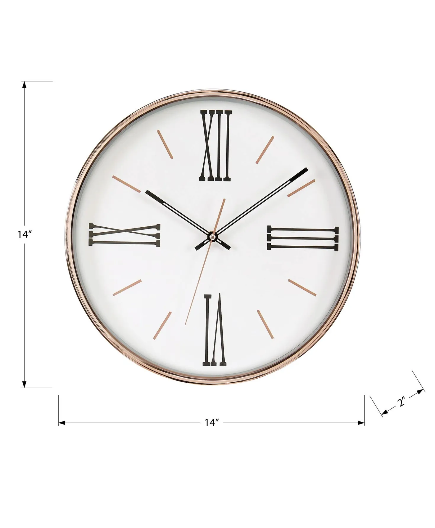 Horloge murale 14"