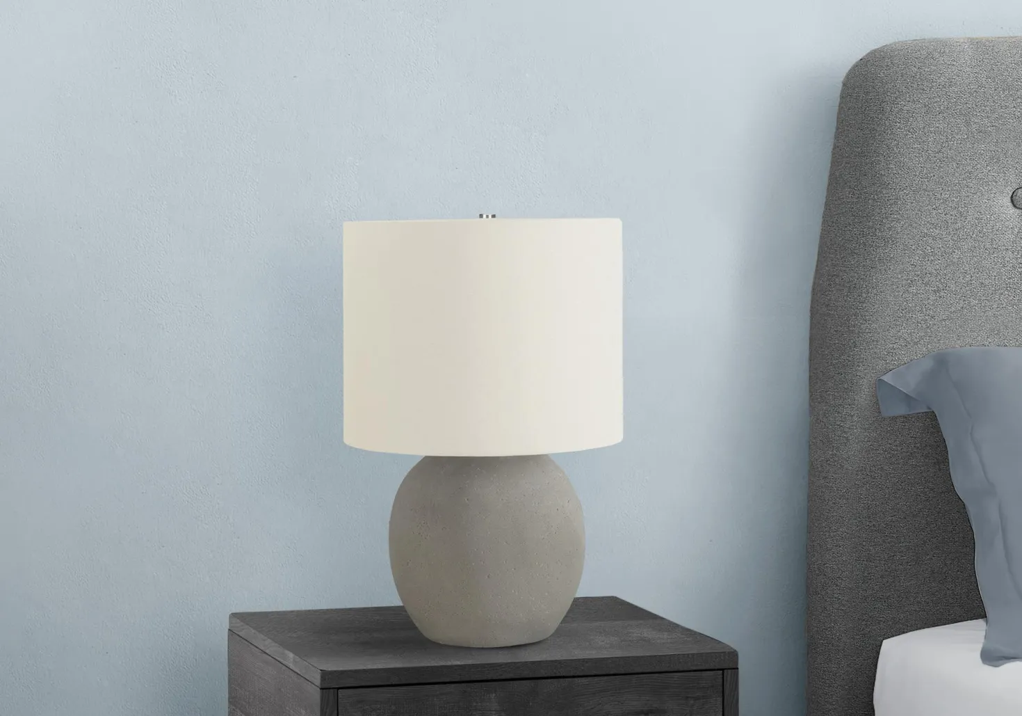 Lampe de table 20"H en béton