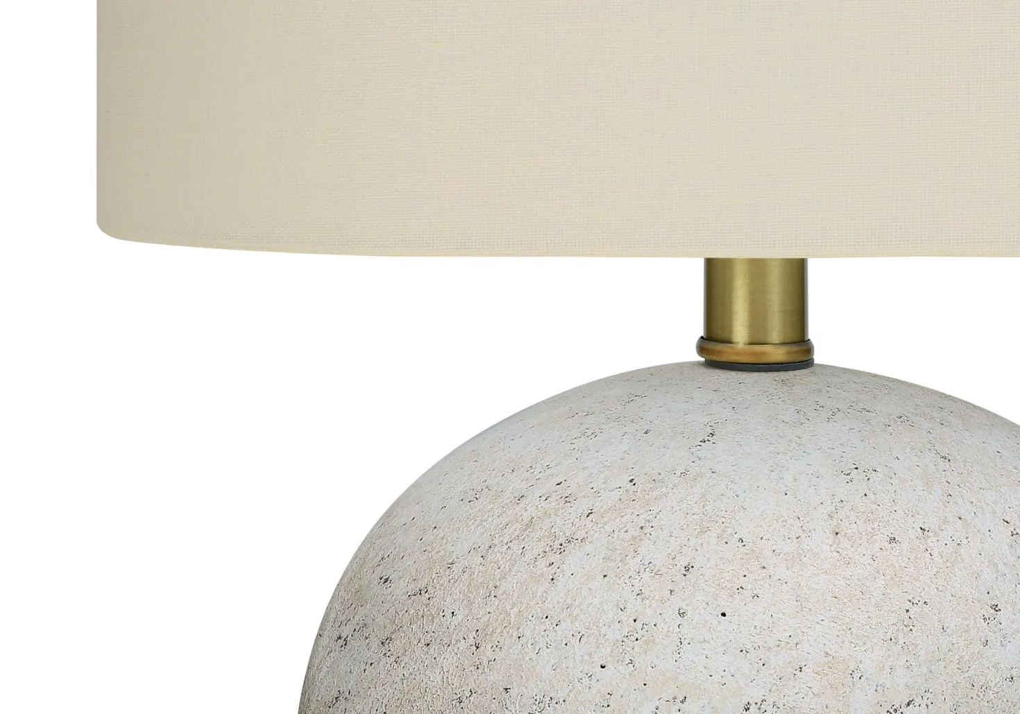 Lampe de table 20"H en béton
