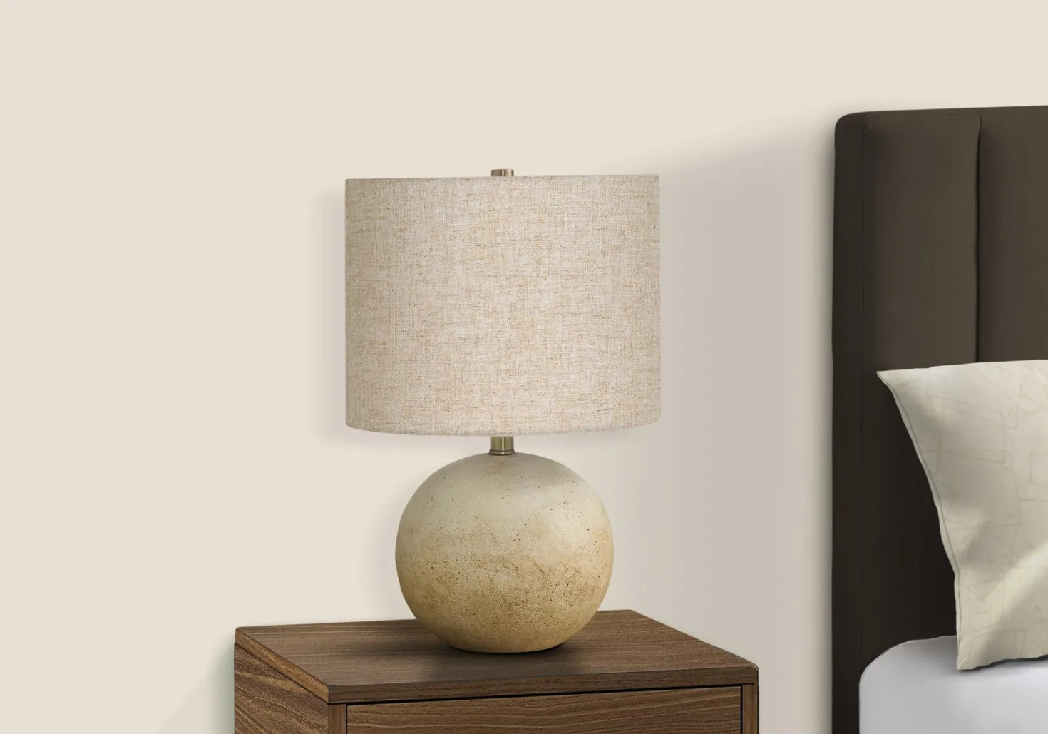 Lampe de table 20"H en béton