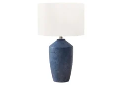 Lampe de table 25"H en béton