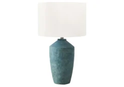 Lampe de table 25"H en béton