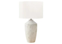 Lampe de table 25"H en béton