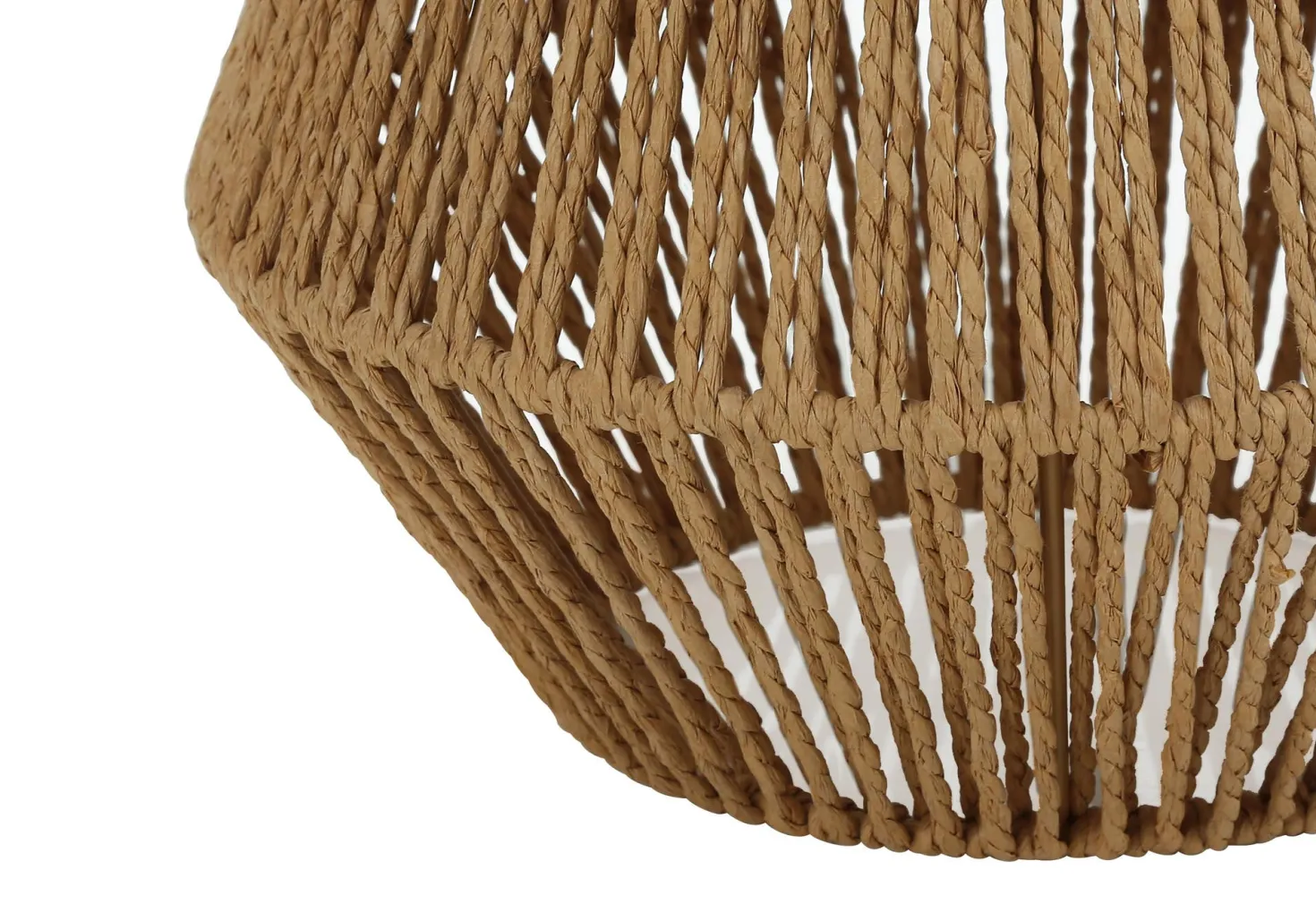 Lampe de table 22"H en corde