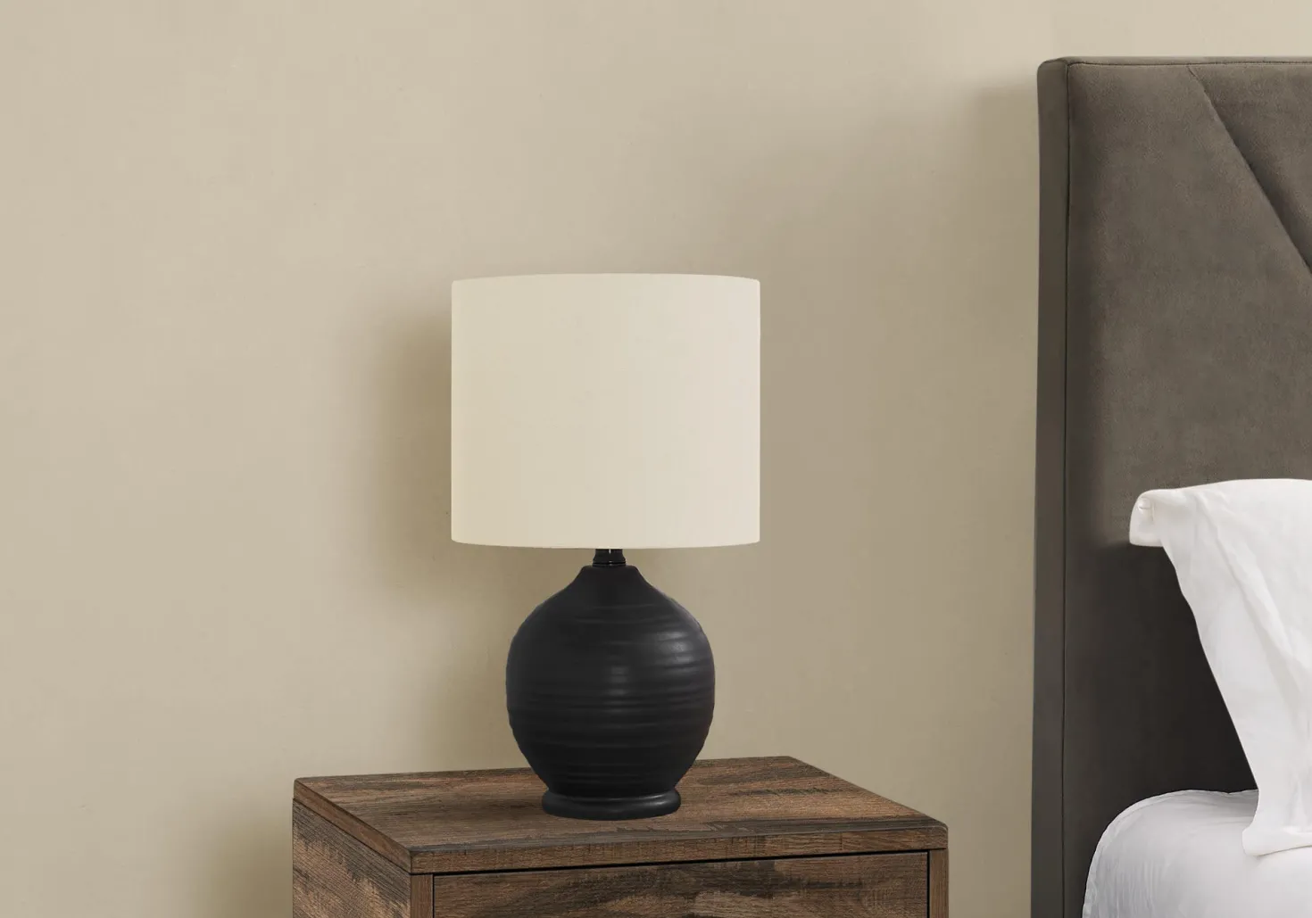 Lampe de table 17"H en céramique
