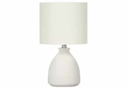 Lampe de table 17"H en céramique