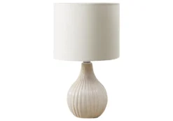 Lampe de table 17"H en céramique